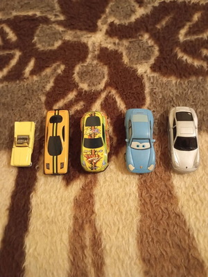 Toy cars used, assorted set