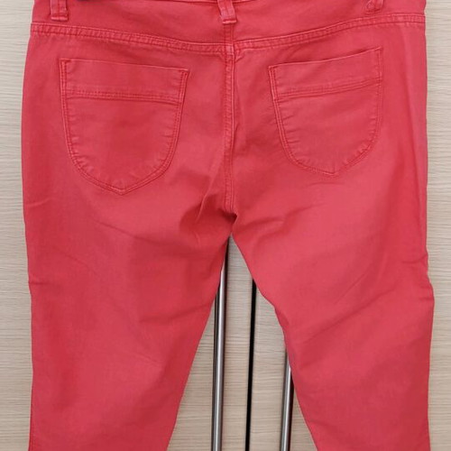 Benetton fuchsia jeggings like new, size 31 W