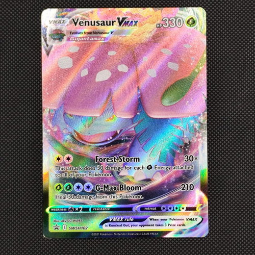 Pokemon Venusaur VMAX SWSH102 promo card new