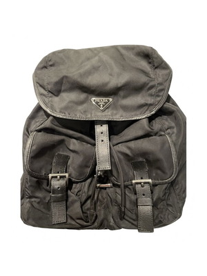 Prada backpack like new, black