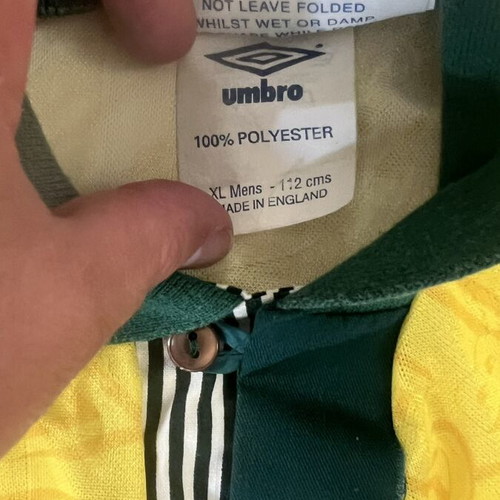 Brazil national team jersey Umbro 1991 1993 used, size XL