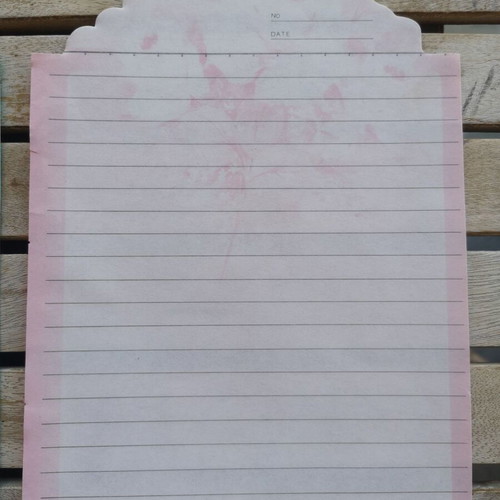 Letter sheets used, pack of 2 pieces