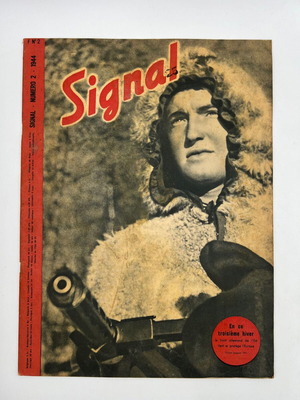 Signal magazine used, French edition 1944, issue 2