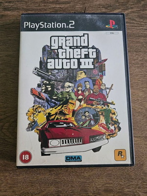 Grand Theft Auto III παιχνίδι για PlayStation 2 μεταχειρισμένο, δράσης περιπέτειας
