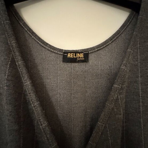 Reline jumpsuit like new, winter, with belt, gray