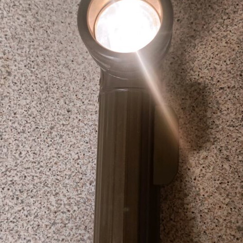 Fulton MX-991/U military angle flashlight used