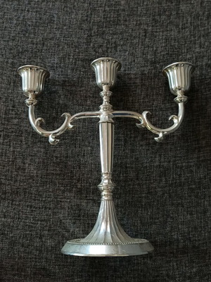 Candelabrum 3-branch used vintage made in England