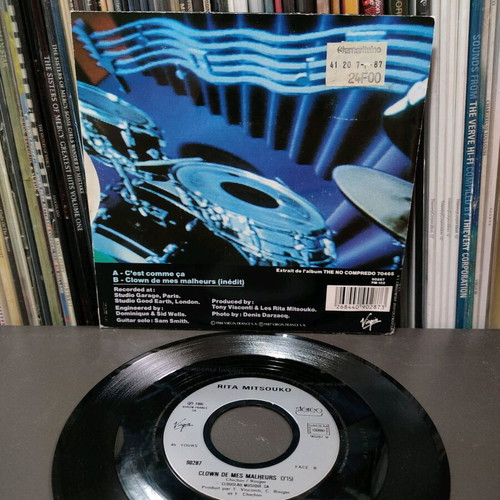 Les Rita Mitsouko C'est Comme Ca 7" used, rock