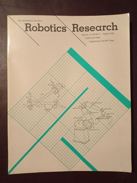  vivlia periodika ROBOTICS RESEARCH PUBLISHED BY THE MIT PRESS VoLUME 14
