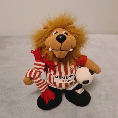 Olympiacos plush mascot like new, Thryleon from 2005