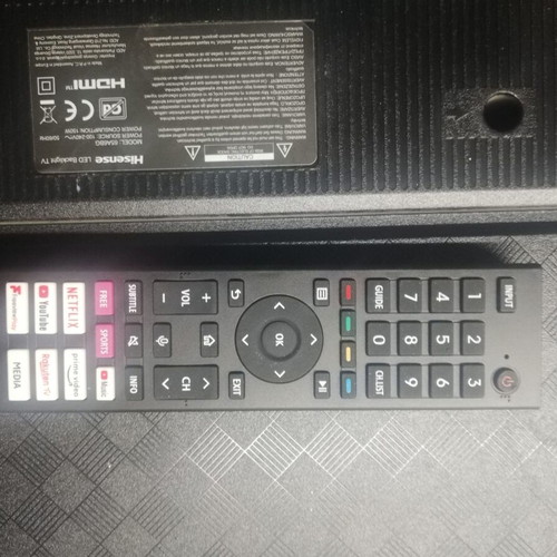 Hisense remote control model 65A6BG