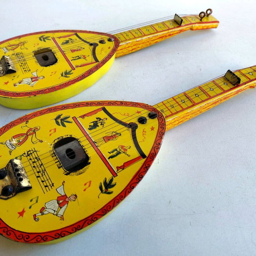Tin bouzoukis from the 60s new Greek made