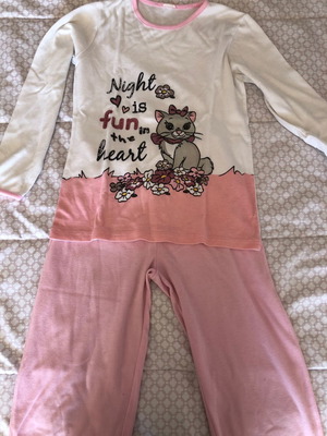 Pajamas size 12 years for girls