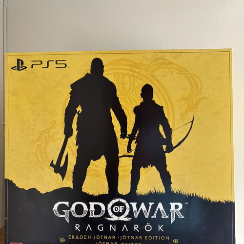 God of War Ragnarok Jotnar Edition PS5 game like new