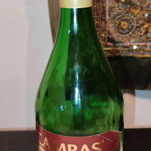 Cambas Brandy bottle used, aged wine distillate