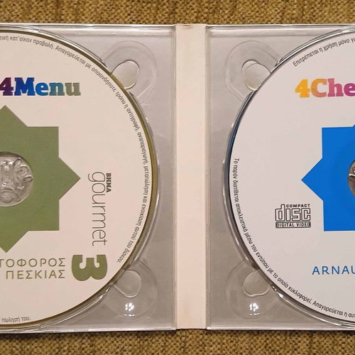 4Chef 4Menu DVD collection new