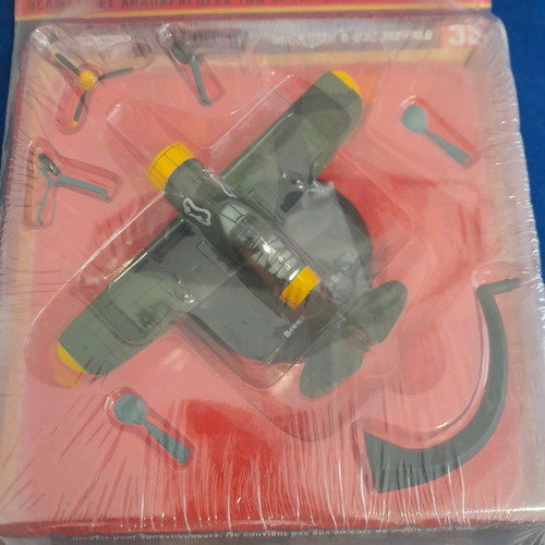World War II fighter planes Deagostini new, pack of 4 pieces