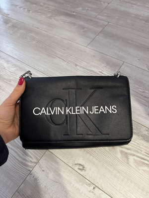 Calvin Klein black crossbody bag