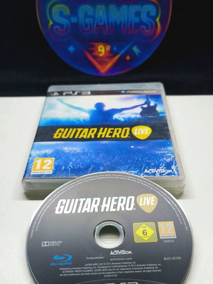Guitar Hero Live PlayStation 3 used