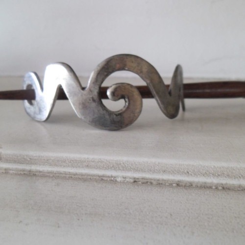 Ethnic hair ornament used, for ponytail