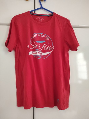 Ανδρικό t-shirt The People κόκκινο S σαν καινούργιο