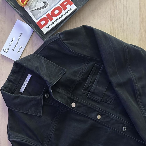 Givenchy denim jacket, black, size medium