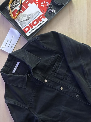 Givenchy denim jacket, black, size medium