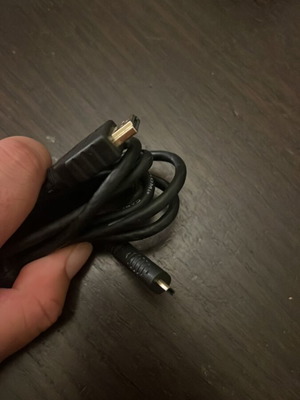 High Speed HDMI Cable with Ethernet used (4K / 1080p)