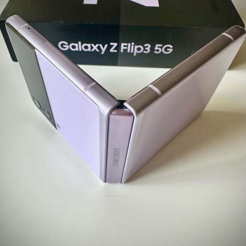 Samsung Galaxy Z Flip3 5G like new, purple, 8GB/256GB
