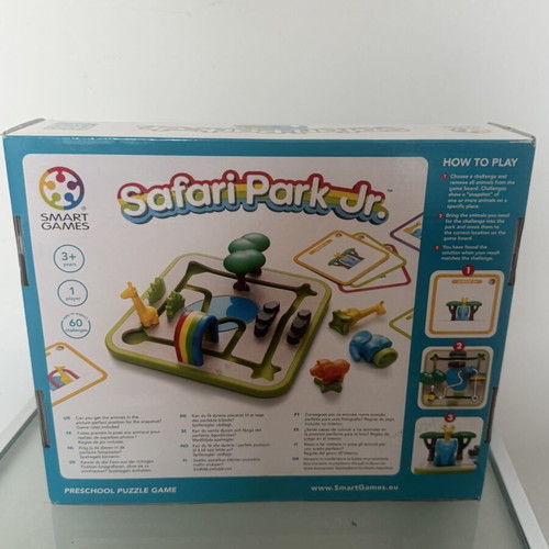Smart Games Safari Park Jr. educational logic game new, ages 3+