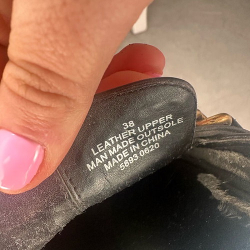 Kurt Geiger mules black used, size 38