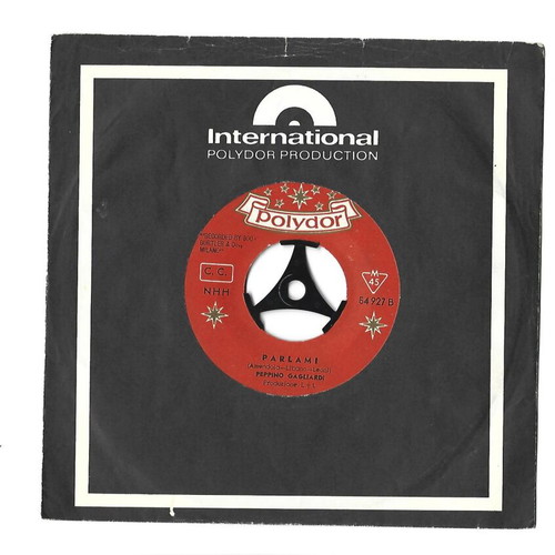 Peppino Gagliardi Ti Credo rare record from San Remo festival