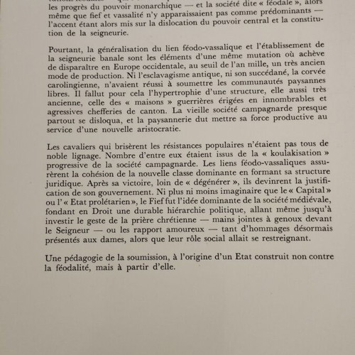 La Mutation Féodale Xe-XIIe siècle book by Jean-Pierre Poly and Eric Bournazel