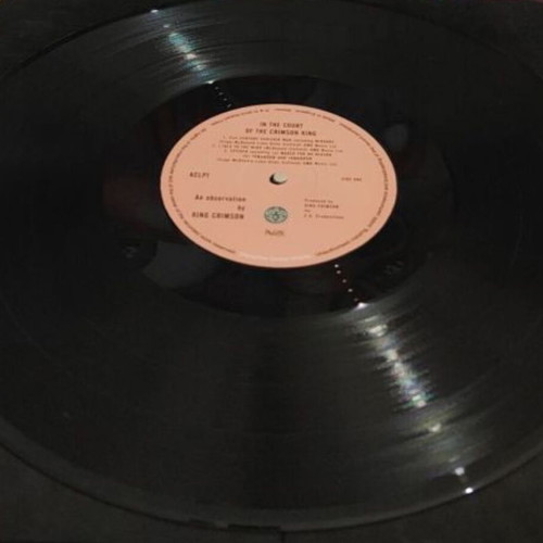 LP King Crimson In The Court Of The Crimson King μεταχειρισμένο, rock