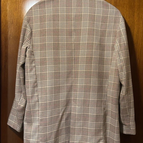 Stradivarius checked oversize jacket like new, size XS