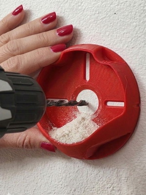 3D Printed Drill Dust Collector new