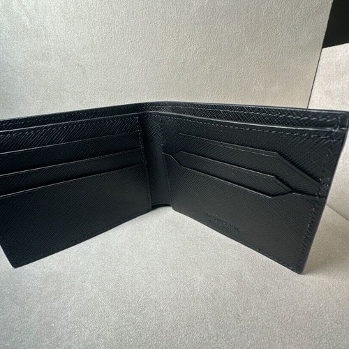 Montblanc Sartorial Wallet black Saffiano leather MB130315