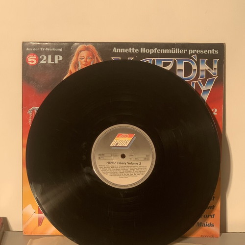 Hard 'N Heavy Vol. 2 Double Vinyl LP used, original 1990 German pressing