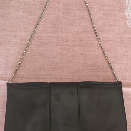 Black patent shoulder bag like new