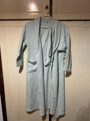 Women's robe with belt used, size M