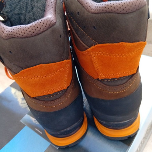 Meindl Island MFS Rock+ hiking boots, brown orange