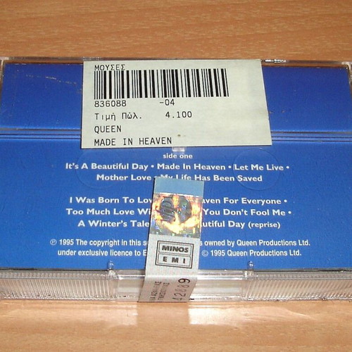 Queen Made In Heaven cassette new, rock