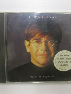 Elton John Made in England CD σφραγισμένο