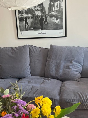 Τριθέσιος καναπές IKEA σαν καινούργιος, γκρι, ευρύχωρος και αναπαυτικός