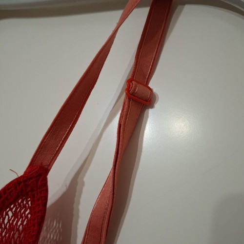 Pareo red with adjustable straps, like new