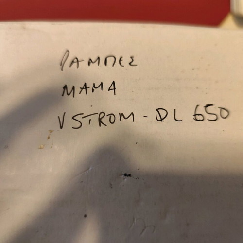 V Strom 650 2008 lamps used