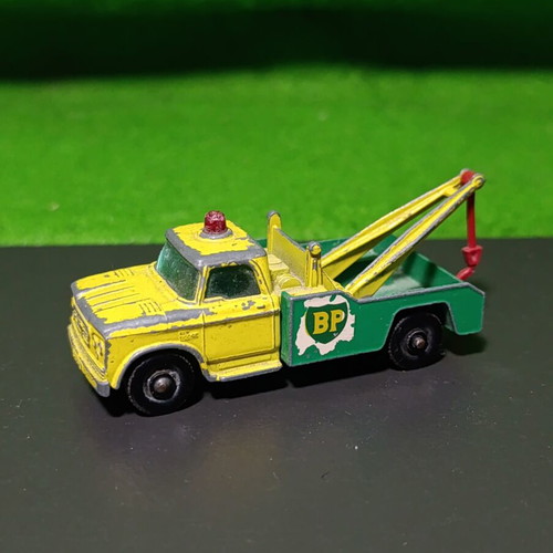 Vintage Lesney Matchbox 1965 No 13 Dodge Wreck Truck BP used