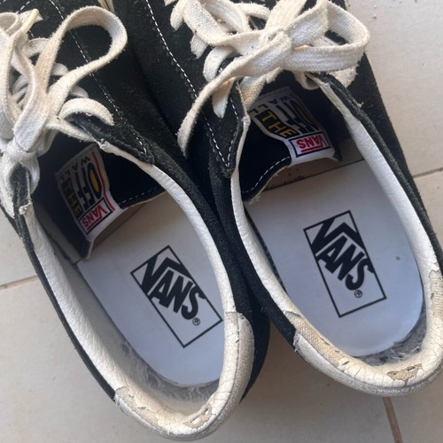 Vans sports low used, size 41, black and white