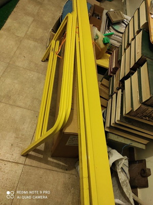 Metal single bed like new