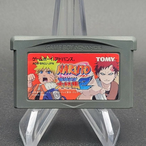Naruto Saikyo Ninja Daikesshu 2 Japan for Gameboy like new
